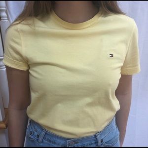 tommy Hilfiger buttercream shirt!